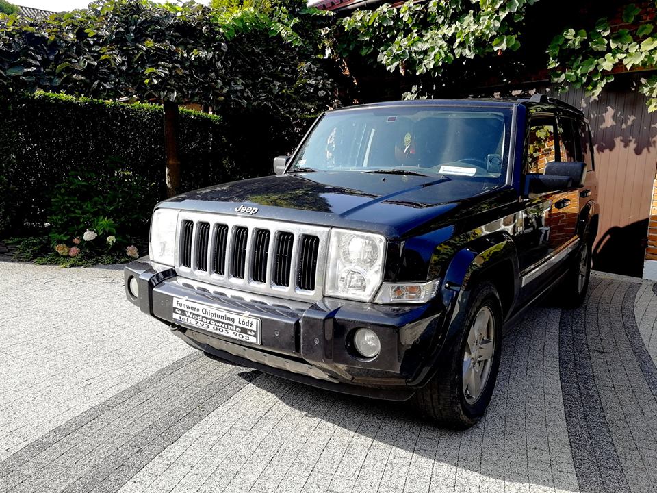 Chiptuning Jeep Commander 3.0 CRD 218KM