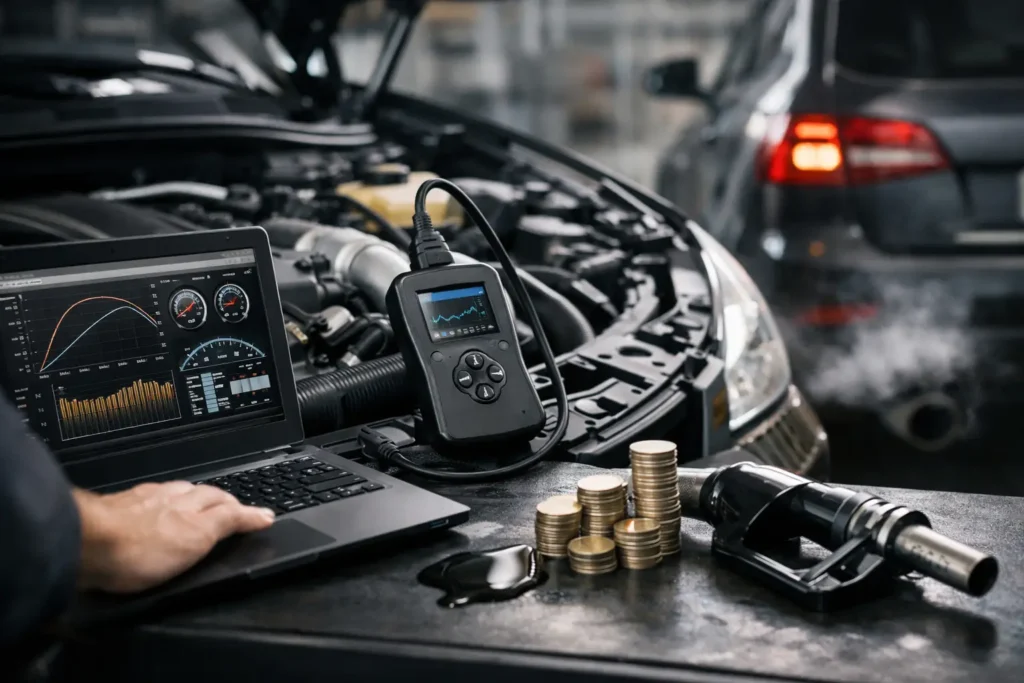 Chiptuning a spalanie diesla - ile można zyskać?