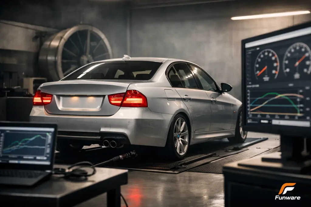 BMW E90 320d chiptuning - ile daje i kiedy warto