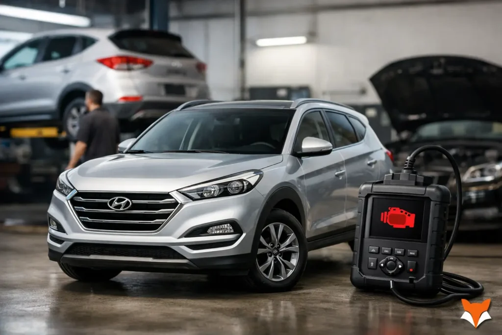 Hyundai Tucson 2.0 CRDi P2003 - co oznacza błąd?