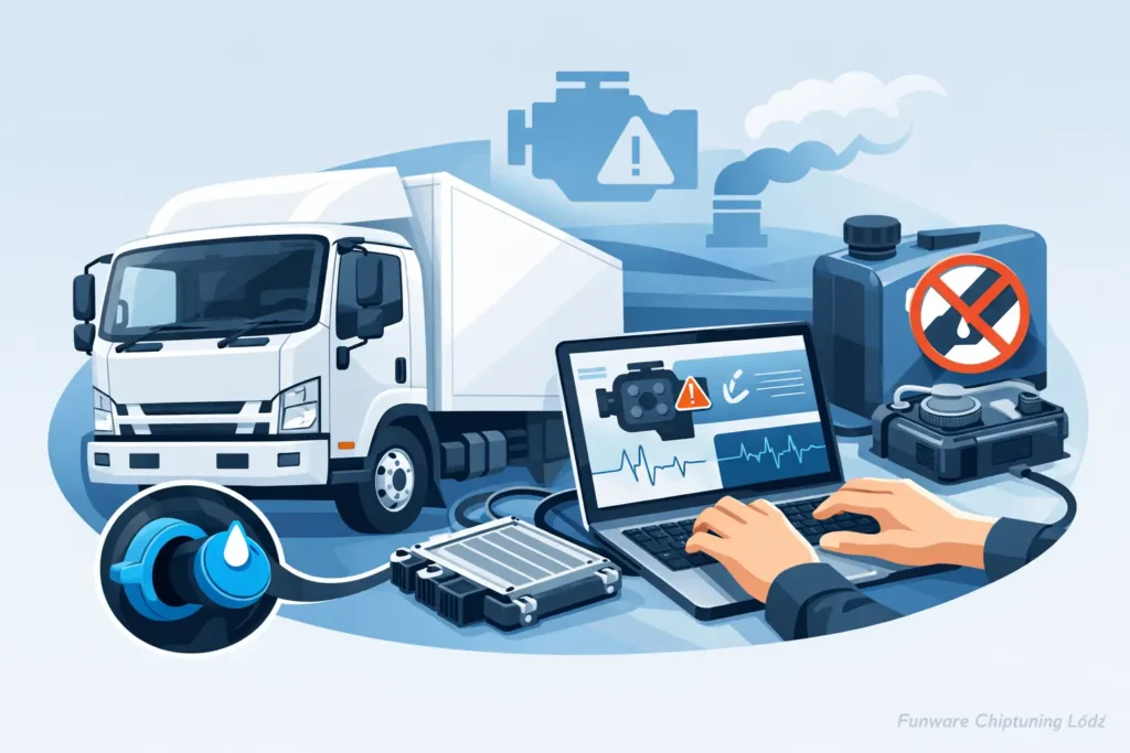 Isuzu F Series 5.2 TD AdBlue OFF - diagnoza