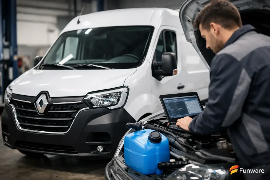 Renault Master 2.3 DCI AdBlue - awarie i diagnostyka