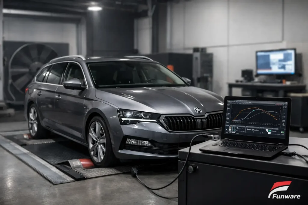 Skoda 2.0 TDI 150 KM - chiptuning z głową