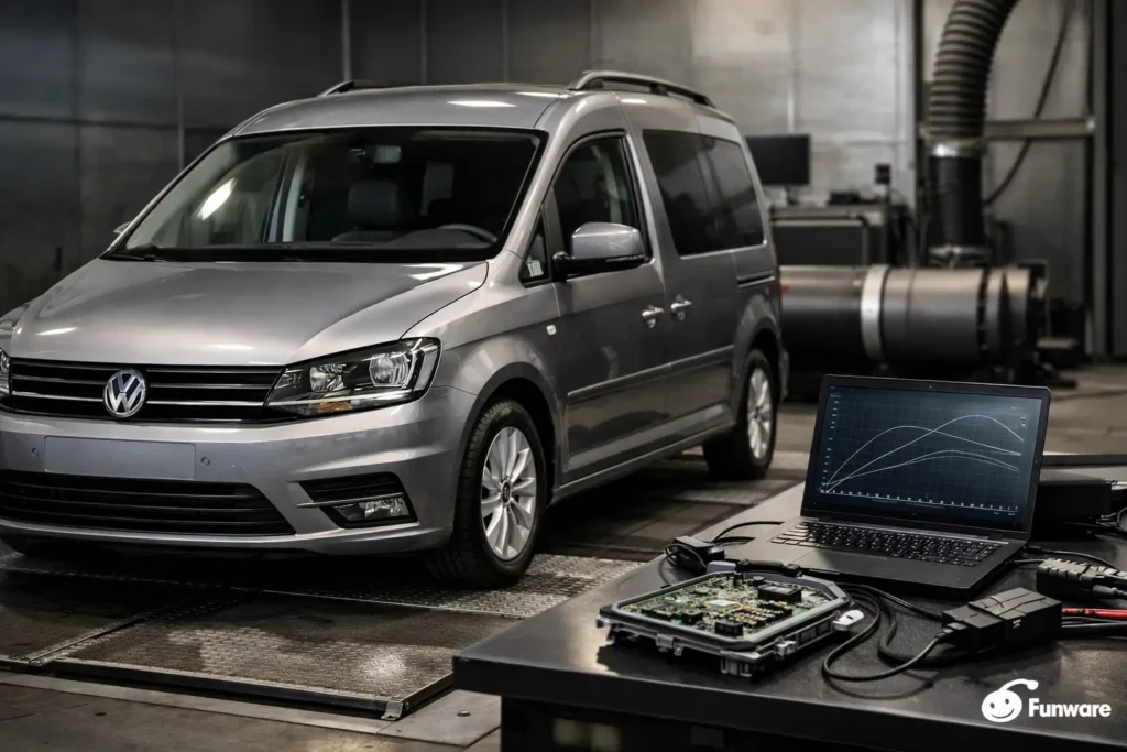 Volkswagen Caddy 1.4 TSI chiptuning - czy warto?