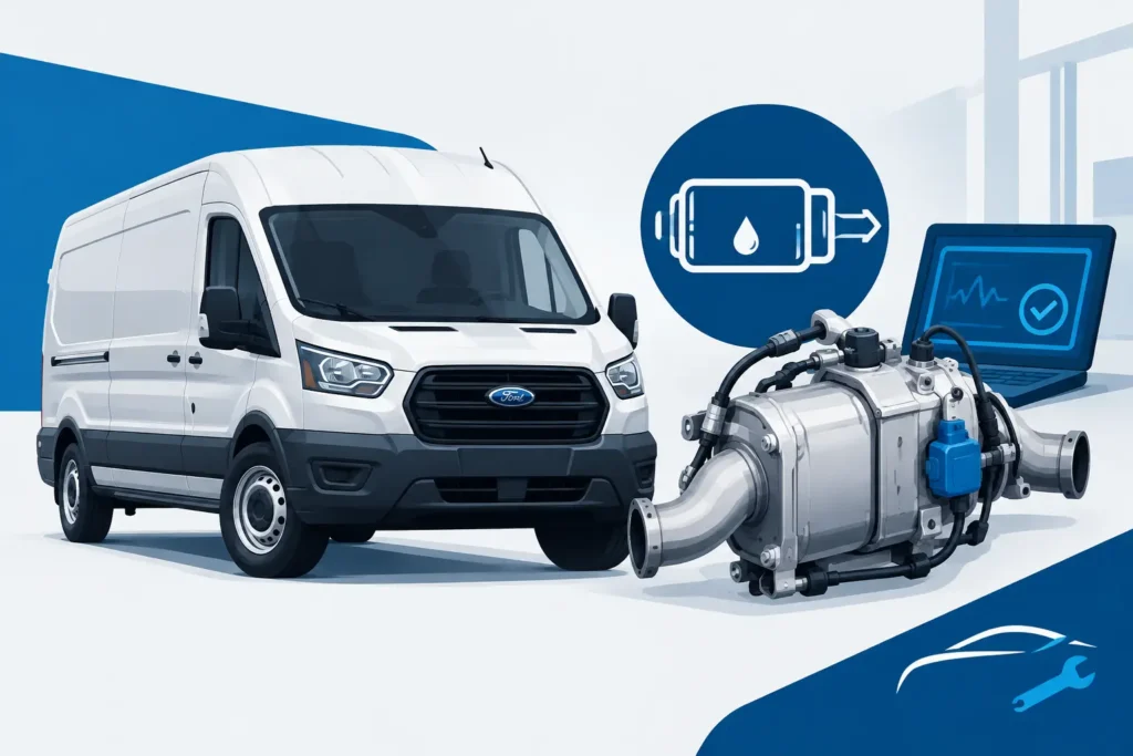 Ford Transit naprawa SCR - bez zgadywania
